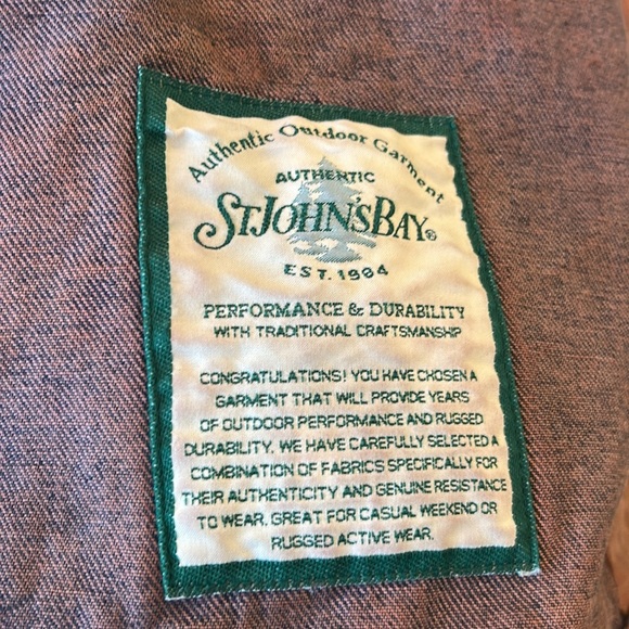 Shelbeshop Men's Denim Jacket with Brown Accents XL - Picture 7 of 7